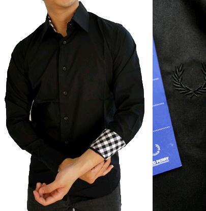 SebastianoFS's tweet photo. Kemeja Panjang Fred Perry SlimFit Black!! http://t.co/wrXIIonpdy