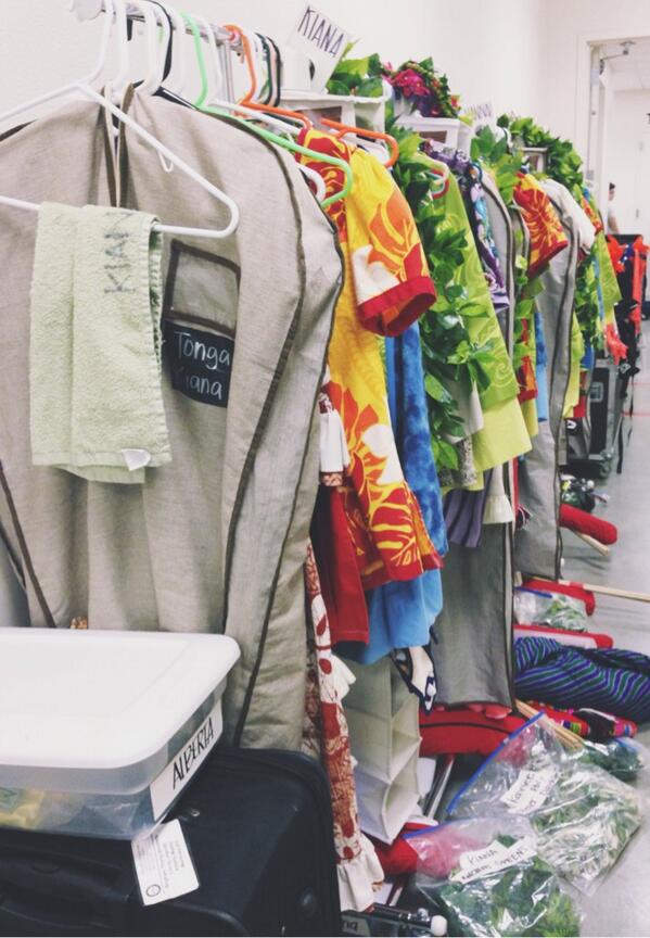 T minus 5 minutes till our first show!