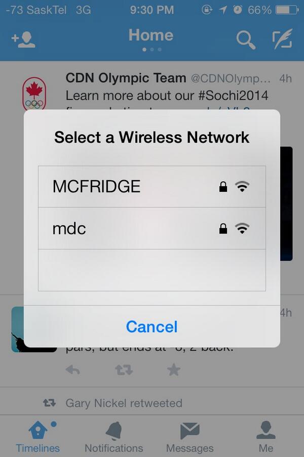 davidwickstrom1's tweet photo. @ThatFridge some WiFi stole your rap name. http://t.co/fCxXkaoG2i