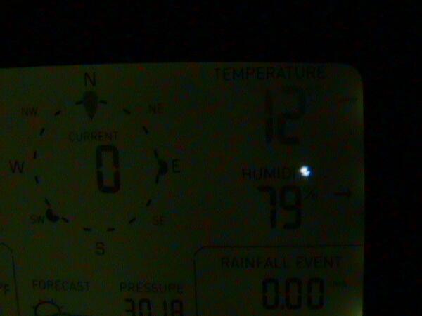 NewportRivercom's tweet photo. @WRAL 12 degrees Fahrenheit in Newport, NC. http://t.co/Q8gUCZdpzM