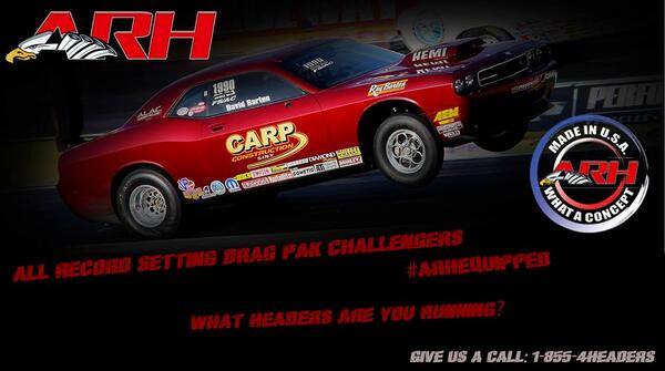 Did you know that all turnkey Drag Pak Challengers from <a href="/Chrysler/">Chrysler</a> come #ARHEquipped?