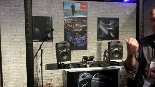 UpBeatMusic1's tweet photo. New Fender Pro Audio stuff! @fender http://t.co/uFEoOewFdE