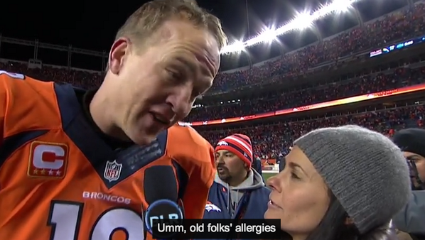 BleacherReport's tweet photo. VIDEO: Bad Lip Reading is back with another hilarious NFL version http://t.co/xoiEVOsPNc http://t.co/AVFKKAbgkq