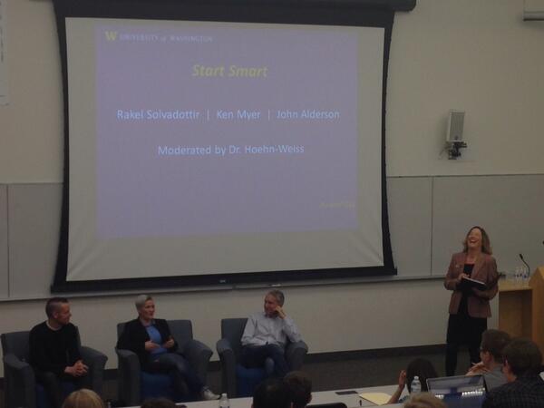 uwbmbaa's tweet photo. Manuela asks how the entrepreneurs protect IP while pursuing their businesses. @rakelsolva http://t.co/X6xMmBDR1i