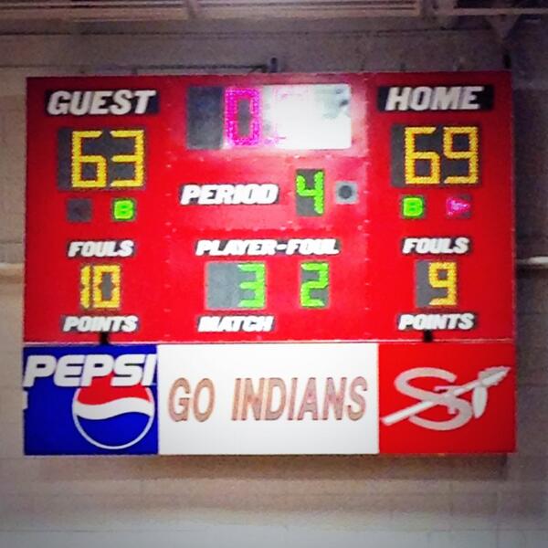 Got that win tonight! Good Job Saint! #saintvswatauga