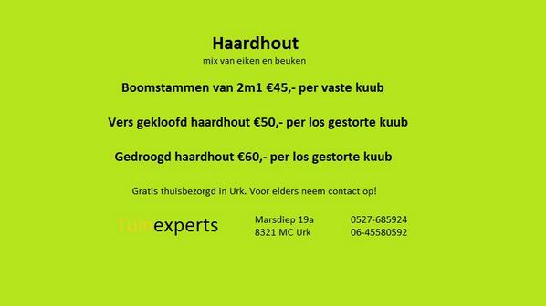 Tuinexperts's tweet photo. Bij ons verkrijgbaar!! #haardhout #eiken #beuken #gedroogd #gekloofdhaardhout http://t.co/jAQRWwfrlY