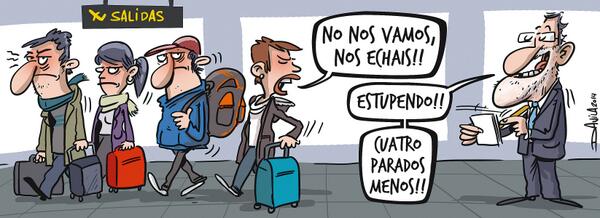 SofiLista's tweet photo. "No nos vamos, nos echáis…" http://t.co/aR8nd2jIAo