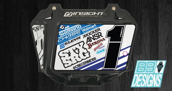 BryceBetts132's tweet photo. Pumped on these new @DHolmesRacing/@BMXRacingGroup plates that I was able to design.Here's @Cbecerine100's #bbdesigns http://t.co/NOccfVtyhR