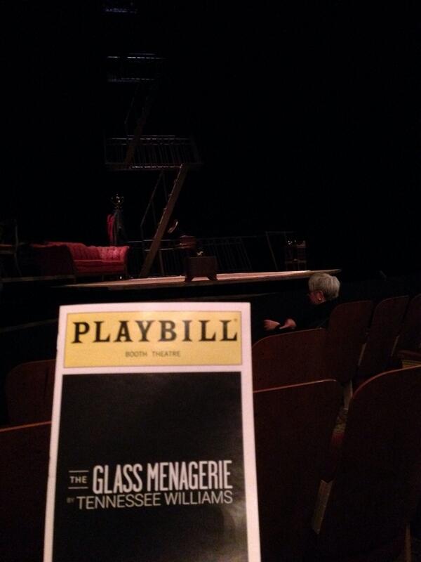 jeffriberdy's tweet photo. Took myself to see a great one by Tennessee Williams. #broadway #emotion http://t.co/bsQH7GUeUI