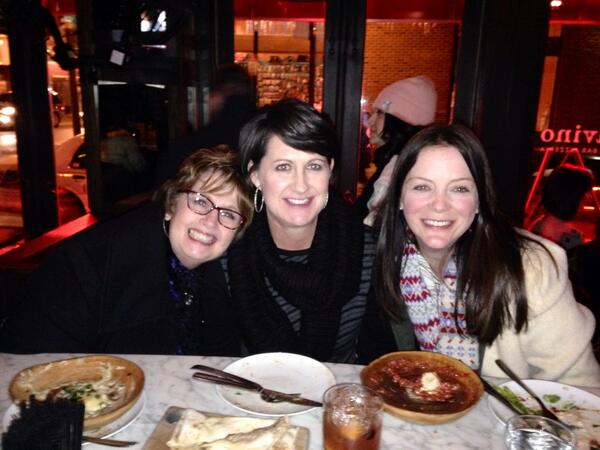 JilliciousRdg's tweet photo. Fabulous 1st night in Philly for #alamw14. Gala @the_barnes &amp; then dinner w/ @mary_pruitt &amp; @karenkessel at #Zavino! http://t.co/eDkd7u4LLu