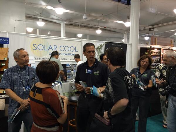 We're releasing a new product (Solar Cool) at the BIA Expo at the Neal Blaisdell Center starting tonight till Sunday!
