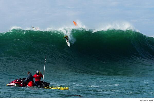 Surfer's tweet photo. Grant "Twiggy" Baker reflects on his #MavericksInvitational win today.
http://t.co/KPzi4Whfd3 http://t.co/tc6WFoqlh3