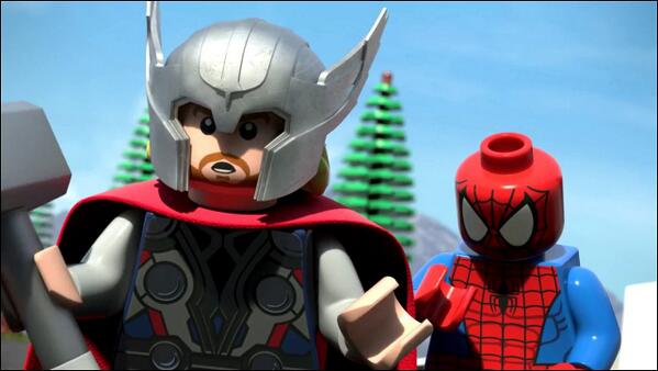 Thor_Lego's tweet photo. Me and Spider man http://t.co/3pQSUH3vq5
