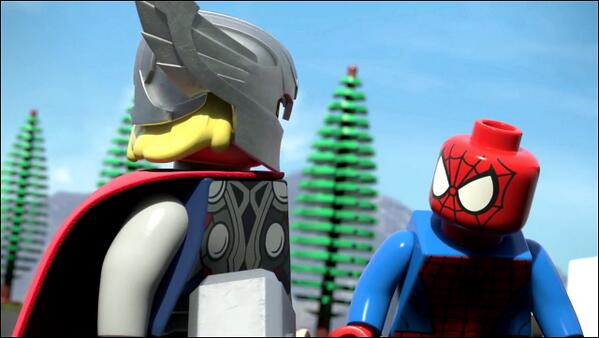 Thor_Lego's tweet photo. Me and Spider Man http://t.co/dG0ZY3y9VK