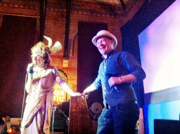 It's Ida Barr and <a href="/TheGentsLondon/">The Gents</a> doing a Hokey Cokey innit