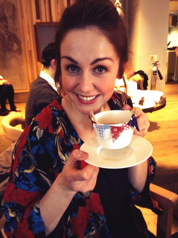 GemaSewAndSew's tweet photo. Fabulous #CrafternoonCabaret with @EmilyDeCosimo - perfect Saturday afternoon @CrafternoonClub :D http://t.co/1fQ0oyJUf2