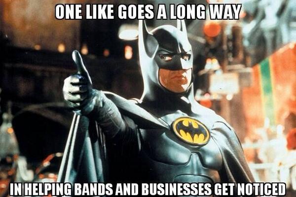 Boy you said it batman, throw us a like show your support! facebook.com/theastrobastar… #punk #strugglingmusicians