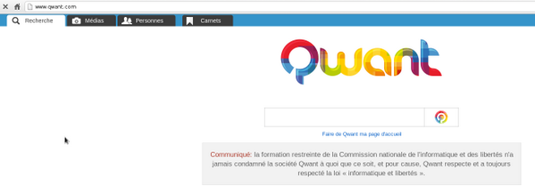Paul_da_Silva's tweet photo. Oh le joli tacle de Qwant VS Google ^^ http://t.co/dBdqjR9yFi