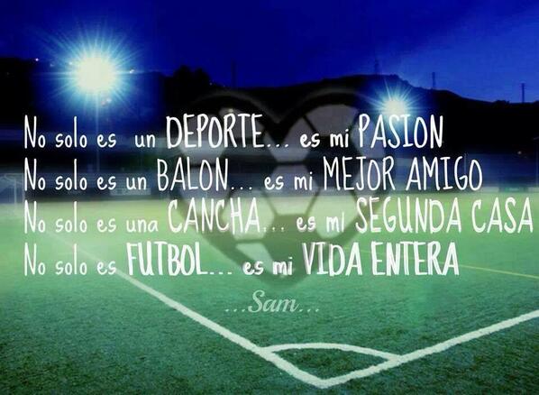 MotivacionesF's tweet photo. FÚTBOL... http://t.co/U9bqdCPIyG