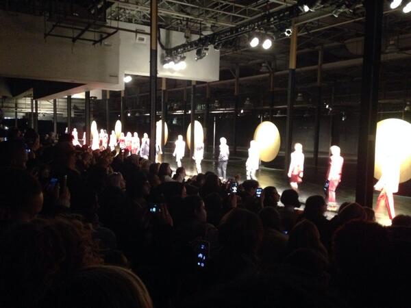 Done with PRABAL GURUNG show yiiihaaa