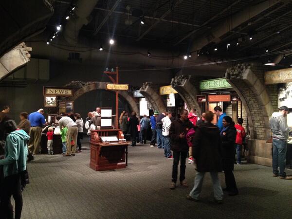 COSI's tweet image. Busy day in The International Exhibition of Sherlock Holmes!  Just opened today! #COSISherlock