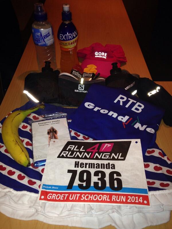 Hermanda75's tweet image. Klaar voor morgen voor mijn eerste halve marathon #groetuitschoorl Erg veel zin in!!!!