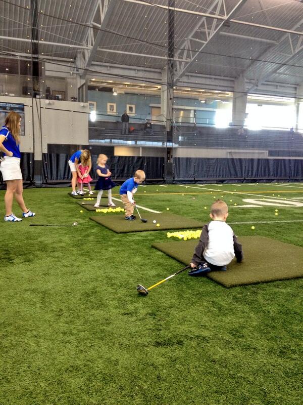 Great times @ the GVSU Junior Clinic!!! #lakergolf #gogvsu #juniorclinic