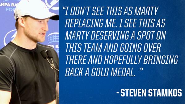 TBLightning's tweet photo. Reaction from Steven Stamkos, Marty St. Louis and Jon Cooper from Bolts TV. Watch Now: http://t.co/MjUAPYPRoA http://t.co/6gczQseX3G