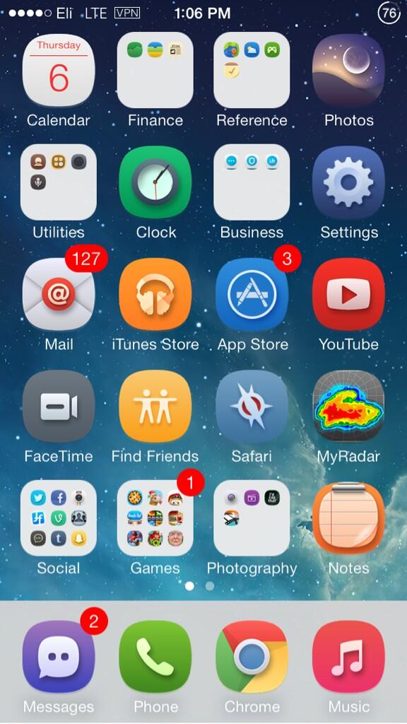 cydia ios 8 color ui cydia ios 8 color ui