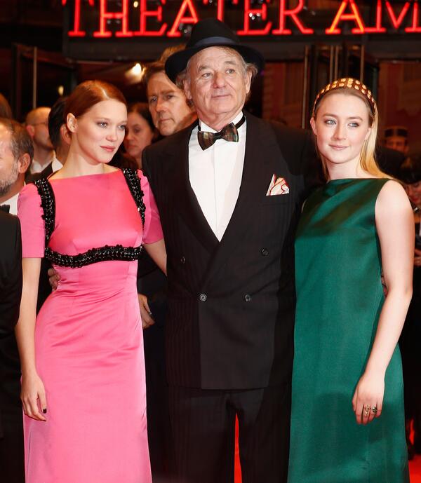 Элегантный Билл Мюррей с Леа Сейду и Сиршей Ронан