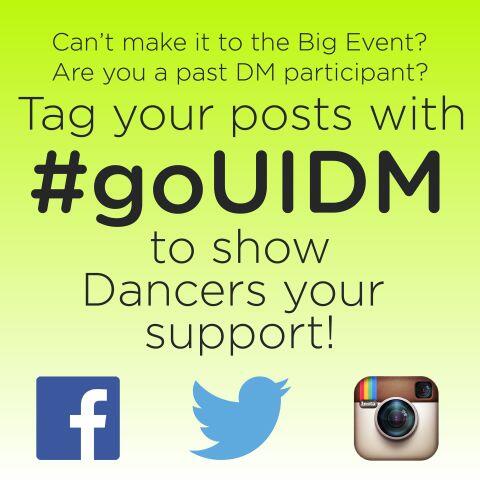 uiowa's tweet photo. Show your support for @UIDM by tweeting encouragement with #goUIDM. Tweets will show on monitors at The Big Event! http://t.co/WpIBVY2l4u