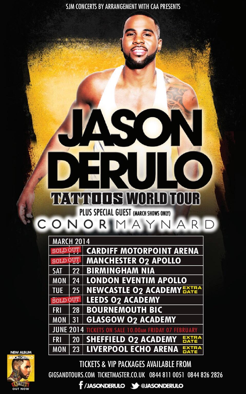 Tattoos Jason Derulo Album Cover