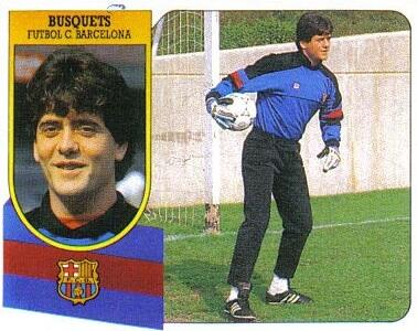 Sergio BUSQUETS's father (FC Barcelona 1991-92)
