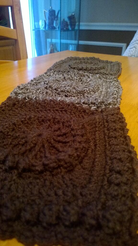 DesignsByNay's tweet photo. This project has me so excited,  I am posting after only 3 blocks.  Now go away ice.  Mama needs a yarn store, stat!! http://t.co/VV7QeqXL5I