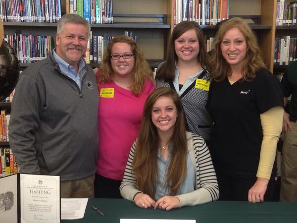 brandonHrandall's tweet image. Emma Chilton from Parkview signed with Harding University today to play soccer. @officialSPS #learningispersonal