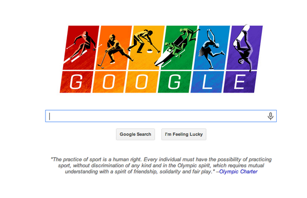 That ol' mischievous Google, clowning Russia again... #SochiProblems