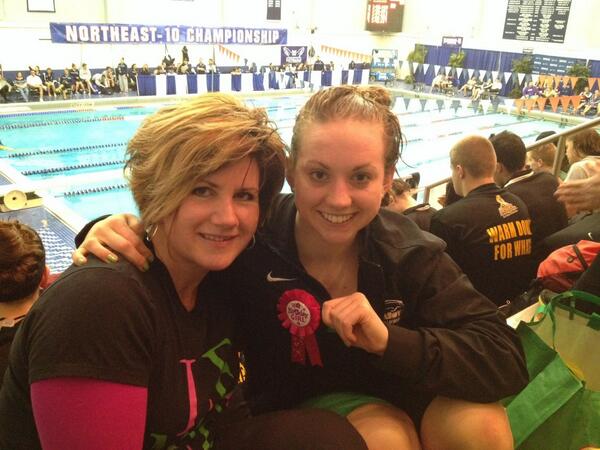 mscorzel's tweet photo. With my birthday girl for NE 10 Championships! http://t.co/oV2YYHJGsj