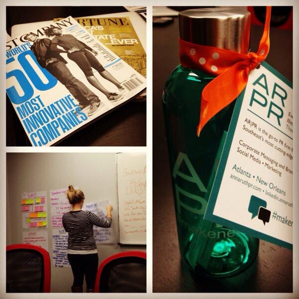 SuperNovaSouth's tweet photo. Take a peek into our first full on planning sesh with @AR__PR #digATL #StayTuned http://t.co/7ePEVppIZH