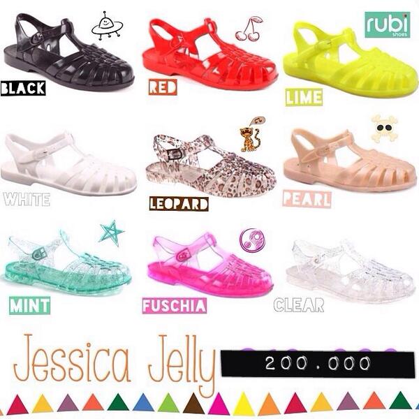 rubi jelly sandals