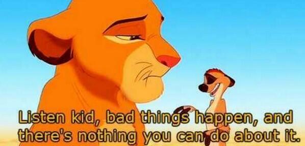 Lion king speaks the truth.
