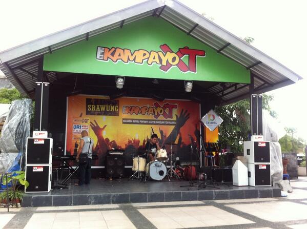 Sedang cek sound! Nanti malem jangan lupa merapat ya basser.. <a href="/harrytld/">harry toledo</a> <a href="/IBFOfficial/">IndonesianBassFamily</a>