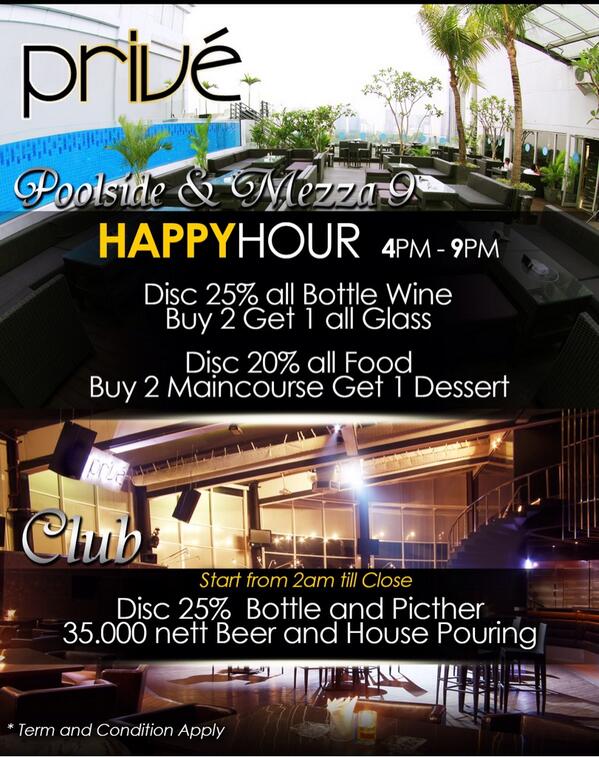 devian29's tweet image. Enjoy happy hour @priveJKT @KiKiNorth @IQBL @rzaldsn @MirzaUlil @MARCELLINA_prod @prettyXasmara @CichaSiscaa
