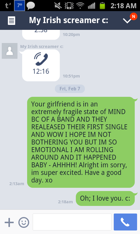 high_regards's tweet photo. Texted my boyfriend about #SHELOOKSSOPERFECT and wow this poor boy. http://t.co/osz9ZRVTP6