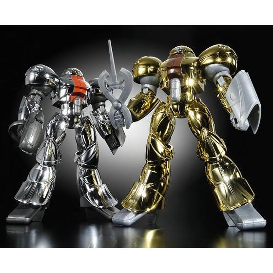 ♥️プレミアムモデル ゴールドシルバー ∀ガンダム』の劇中で活躍するゴールドスモーとシルバースモーを