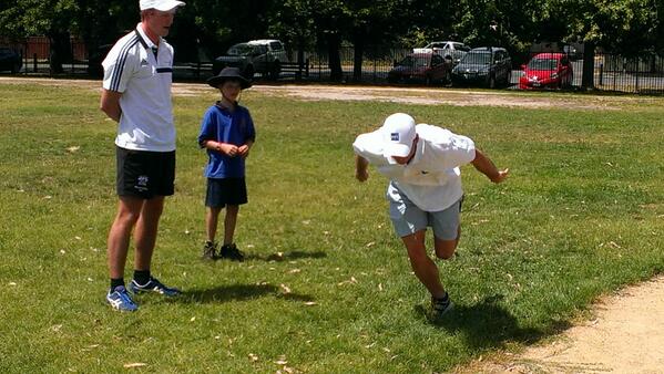 Floaterman's tweet photo. Fantastic running clinic put on for grade 3 and 4 pupils today at Pleasant Street Primary School... http://t.co/UeJmip3H3r