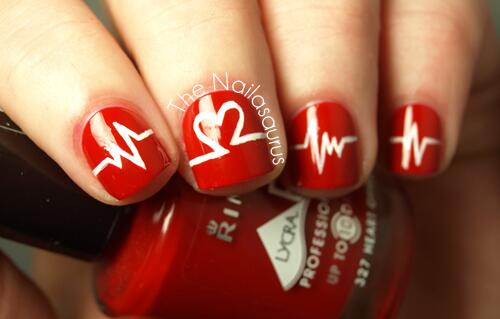 Nailathon's tweet photo. #NailArt is a part of our #heartbeat, how about yours? #Vday #ValentinesDay #vday #nailathon http://t.co/OwbdR42fQb