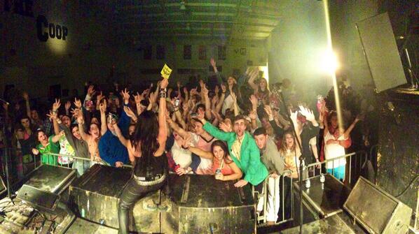 “<a href="/flybyradio/">Fly By Radio</a>: Rockin' with Pike in Columbia tonight ” thought that blazer was a little more discrete..