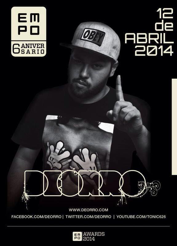 DeorroMx's tweet photo. Empezamos en Twitter anunciando la próxima presentación de @Deorro en México en el 6to aniversario de EMPO!!!!🐼🐼🐼 http://t.co/u7PaQoJmQx