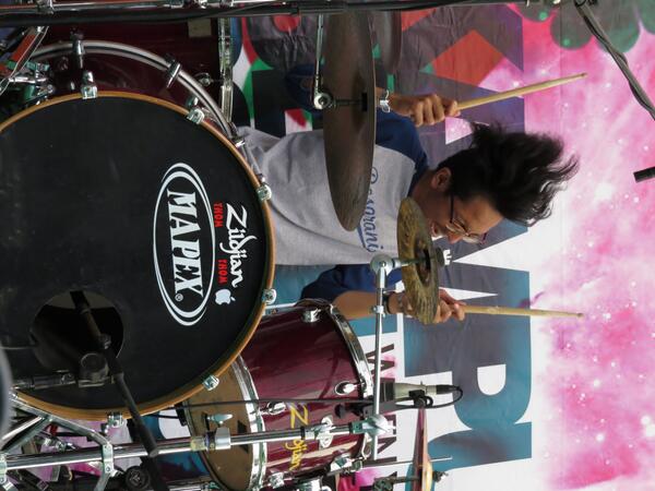 KASEP2014's tweet photo. Aseeek! *kibas rambut* RT @ZipGeezer: @AchmadNualTriod at @KASEP2014 http://t.co/1i70Ty4lvJ