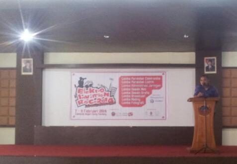 PEMBUKAAN ELEKTRO INVENTION RACE 2014 HIMPUNAN MAHASISWA ELEKTRO POLITEKNIK NEGERI UJUNG PANDANG